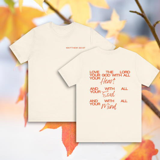Love the Lord Matthew 22:37 T-Shirt