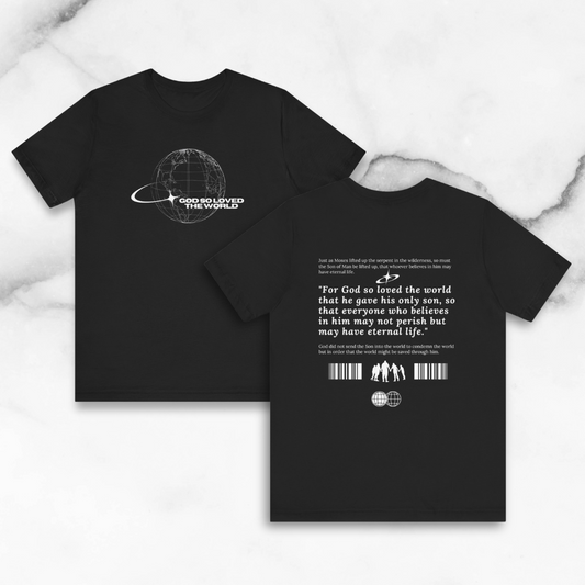 God So Loved John 3:16 T-Shirt